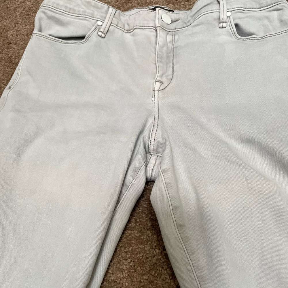 Abercrombie & Fitch jeans. Light light blue.